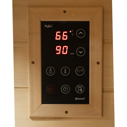 Kylin Full Spectrum Low EMF Carbon Far Infrared Sauna 2 people - K8205 FS
