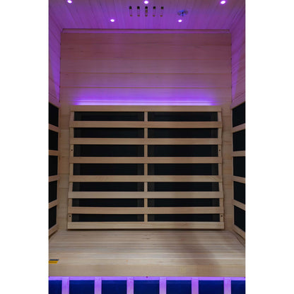 Kylin Full Spectrum Low EMF Carbon Far Infrared Sauna 2 people - K8205 FS