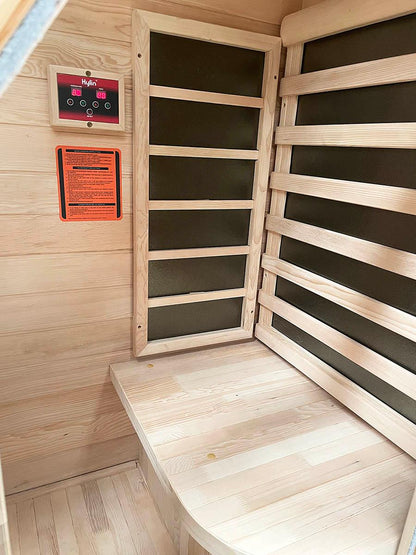 Kylin Compact Carbon Fibre Portable Sauna 1 Person Home Sauna KY-1D6/K8101