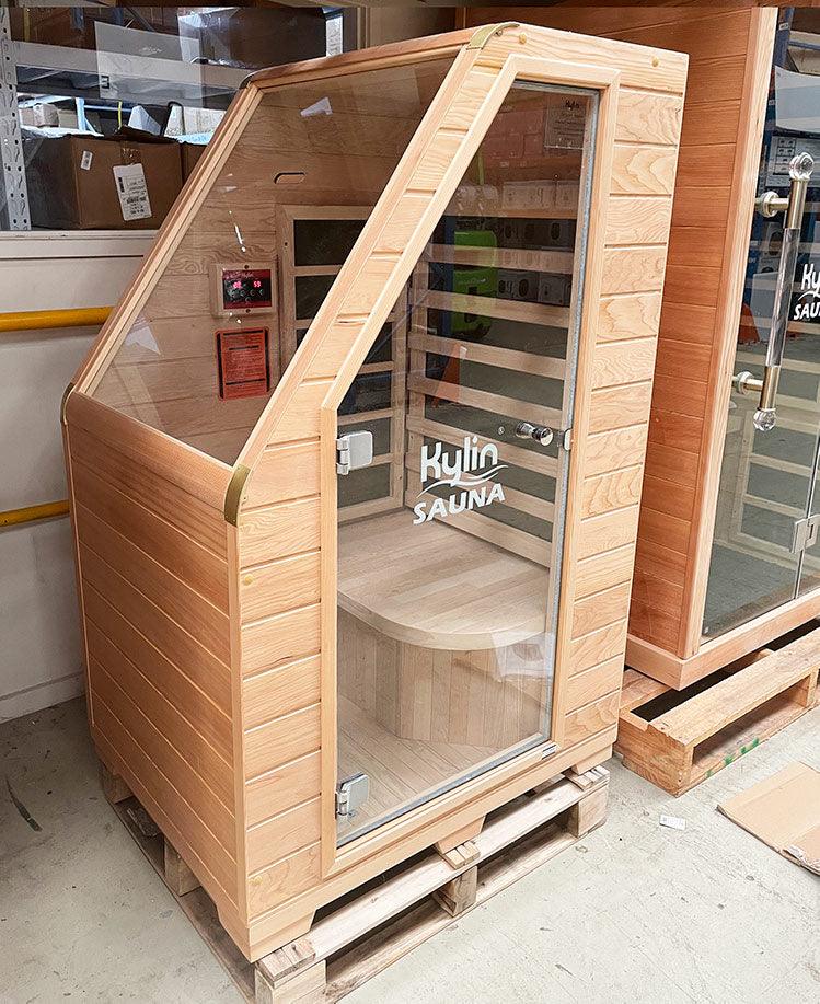 Kylin Compact Carbon Fibre Portable Sauna 1 Person Home Sauna KY-1D6/K8101