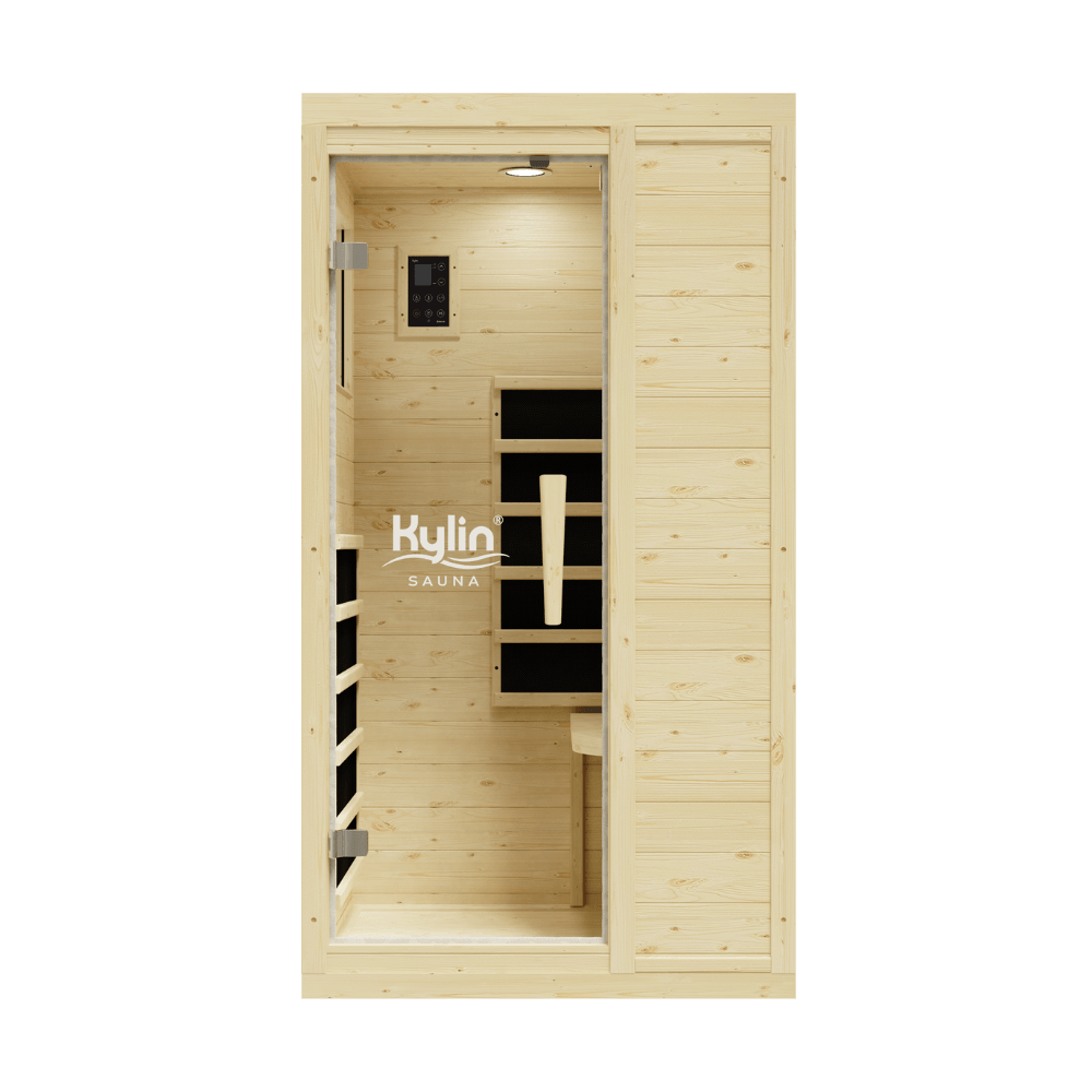 Kylin Nordic Spruce Carbon Infrared Sauna 1 Person KY-1E5