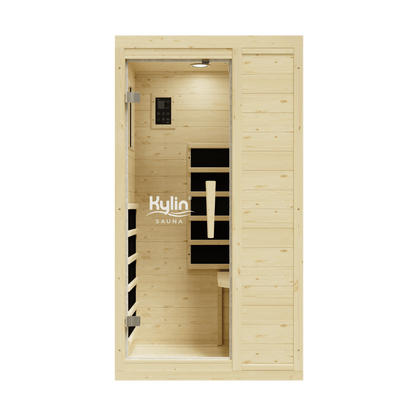 Kylin Nordic Spruce Carbon Infrared Sauna 1 Person KY-1E5