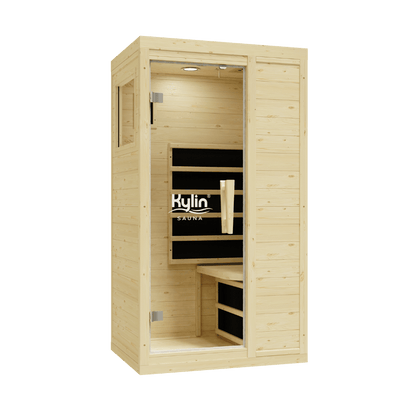 Kylin Nordic Spruce Carbon Infrared Sauna 1 Person KY-1E5