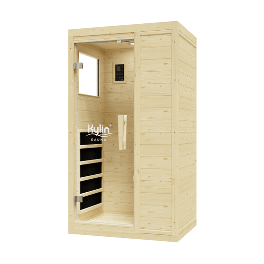 Kylin Nordic Spruce Carbon Infrared Sauna 1 Person KY-1E5