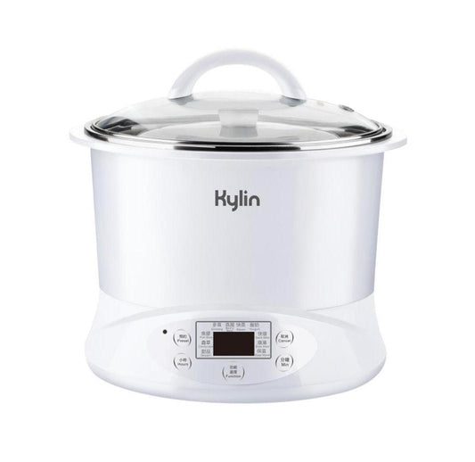 Kylin Electric Multi-Stew Cooker Stainless Steel/ Ceramic Steamer Pot 2.2L AU-K1022