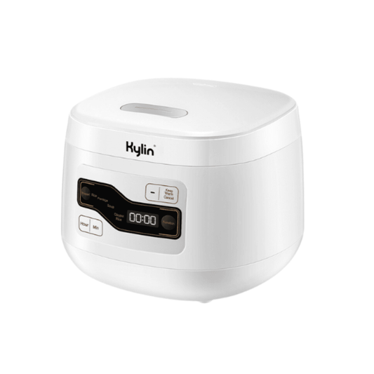 Kylin Electric Multi-Function Ceramic Pot 4 Cups Rice Cooker AU-K1020 White AU-K1020