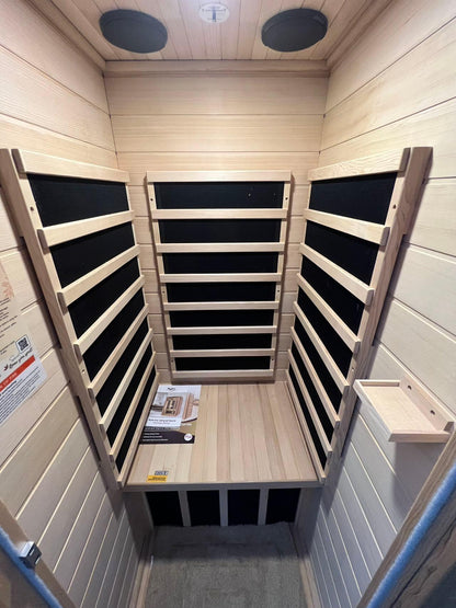 Kylin Portable Low EMF Carbon Fibre Heating Far Infrared Sauna 1 Person K8102