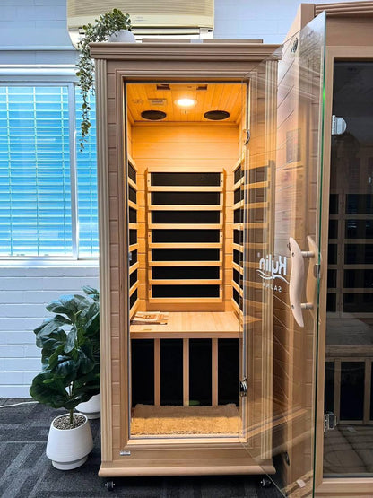 Kylin Portable Low EMF Carbon Fibre Heating Far Infrared Sauna 1 Person K8102