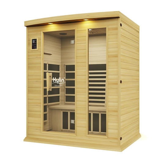 Kylin Low EMF Carbon Far Infrared Sauna 3 person - K8301