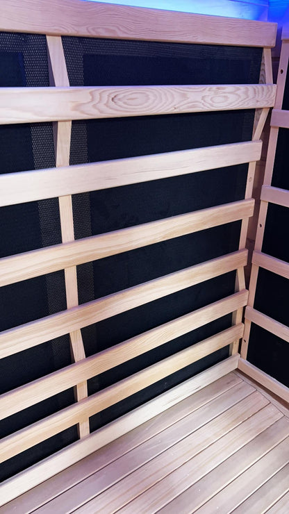 Kylin Ultra Low EMF Carbon Infrared Sauna 1 Person - K8108 PRO