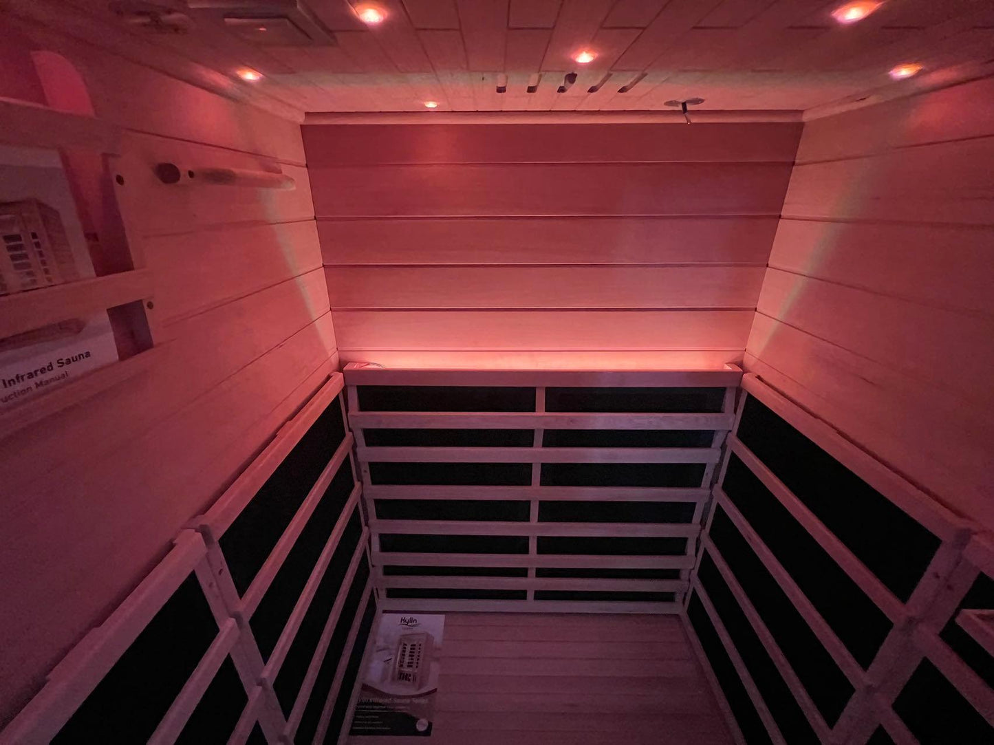 Kylin Ultra Low EMF Carbon Infrared Sauna 1 Person - K8108 PRO