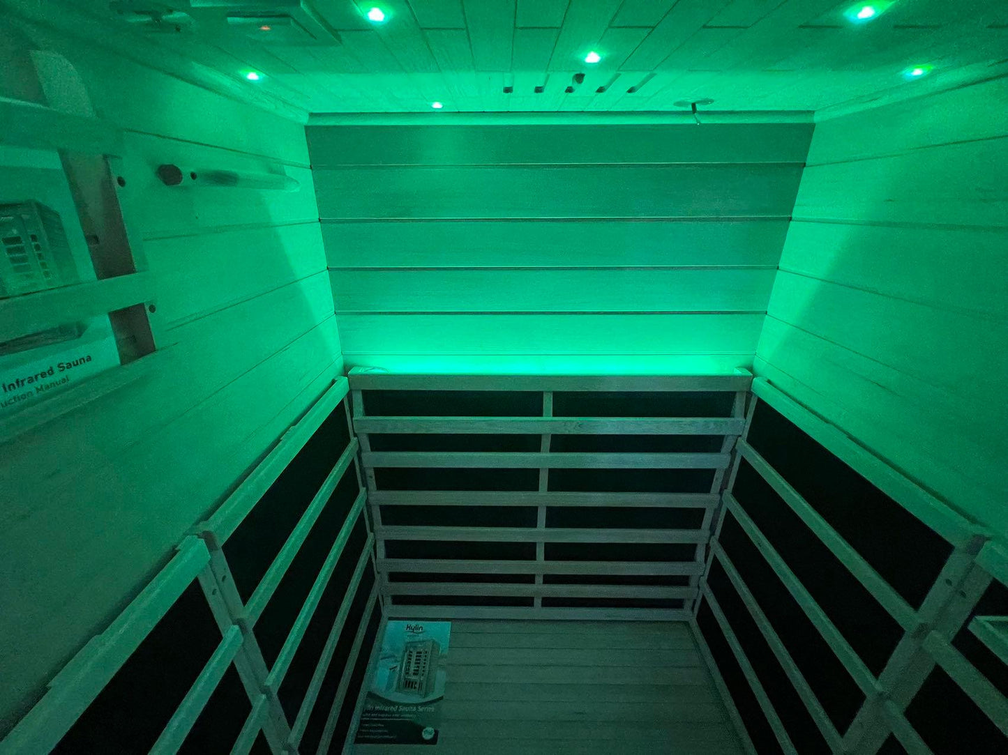 Kylin Ultra Low EMF Carbon Infrared Sauna 1 Person - K8108 PRO