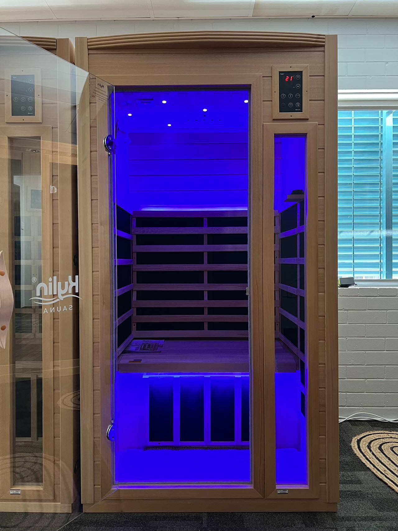 Kylin Ultra Low EMF Carbon Infrared Sauna 1 Person - K8108 PRO