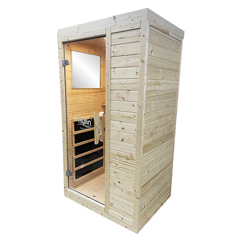 Kylin Nordic Spruce Carbon Infrared Sauna 1 Person KY-1E5