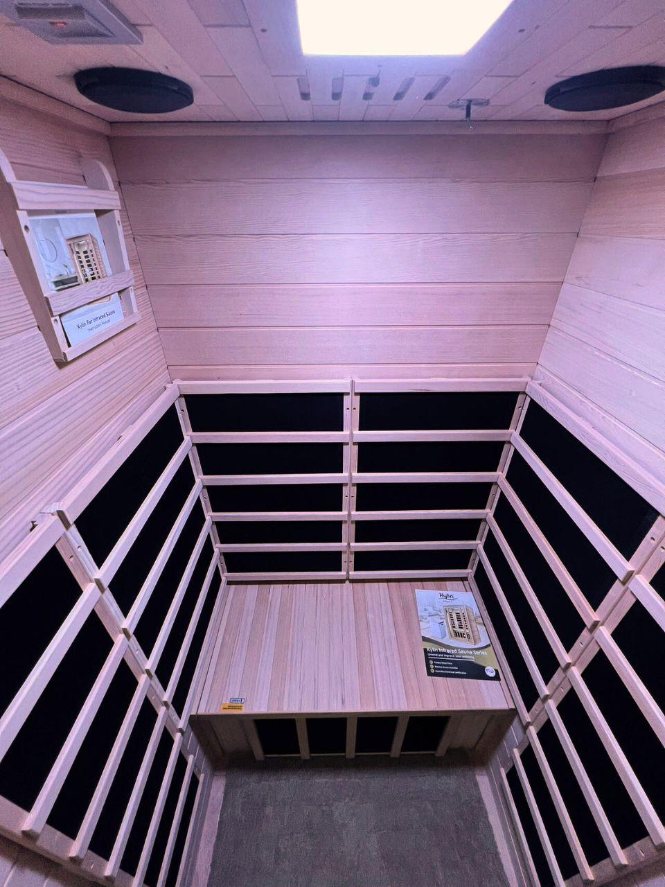 Kylin Low EMF Carbon Infrared Sauna 1 Person - K8106