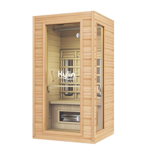 Kylin Ceramic Infrared Sauna 1 person with portable table - KY1B5/K8104