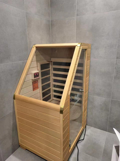 Kylin Compact Carbon Fibre Portable Sauna 1 Person Home Sauna KY-1D6/K8101