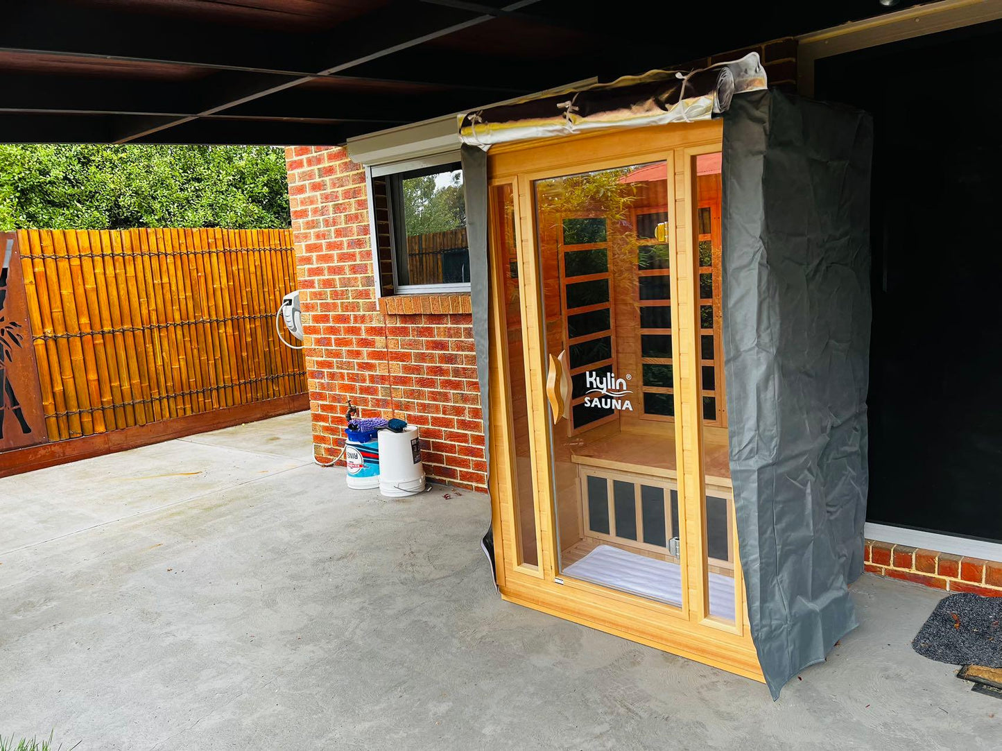 Sauna Dust Cover for 2-person Saunas (Compatible Model Required)
