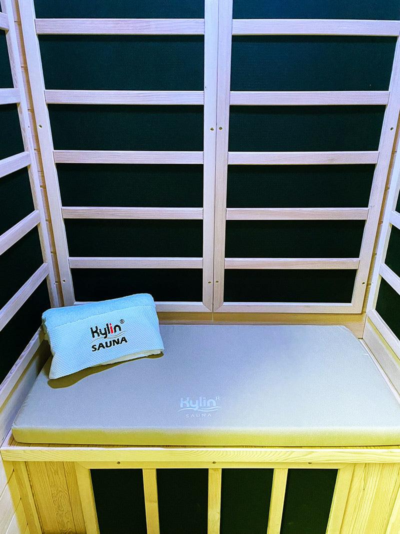Kylin Sauna Seating Cushion Mat for 1 person sauna (M) 85*40*5 - Light Brown