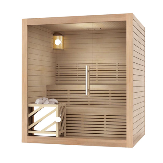 Kylin Traditional Indoor Steam Sauna Room 3 Person NYS-6G2 (Brisbane Stock Only)
