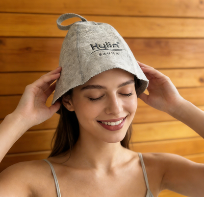 Kylin Sauna Head Protection Wool Hat