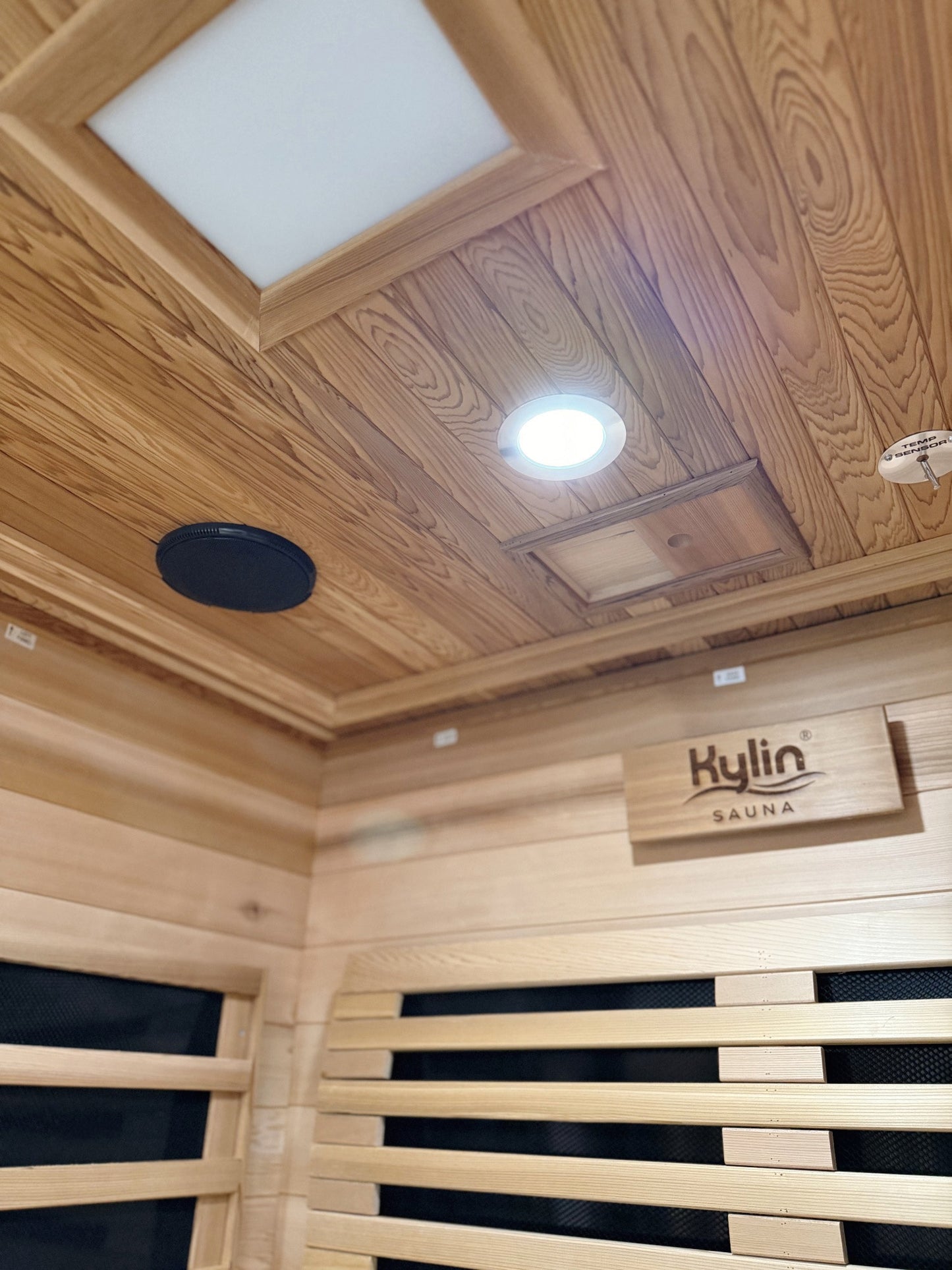 Elite - Kylin Low EMF Premium Cedar Infrared Sauna Room 2 Person - H6202-C