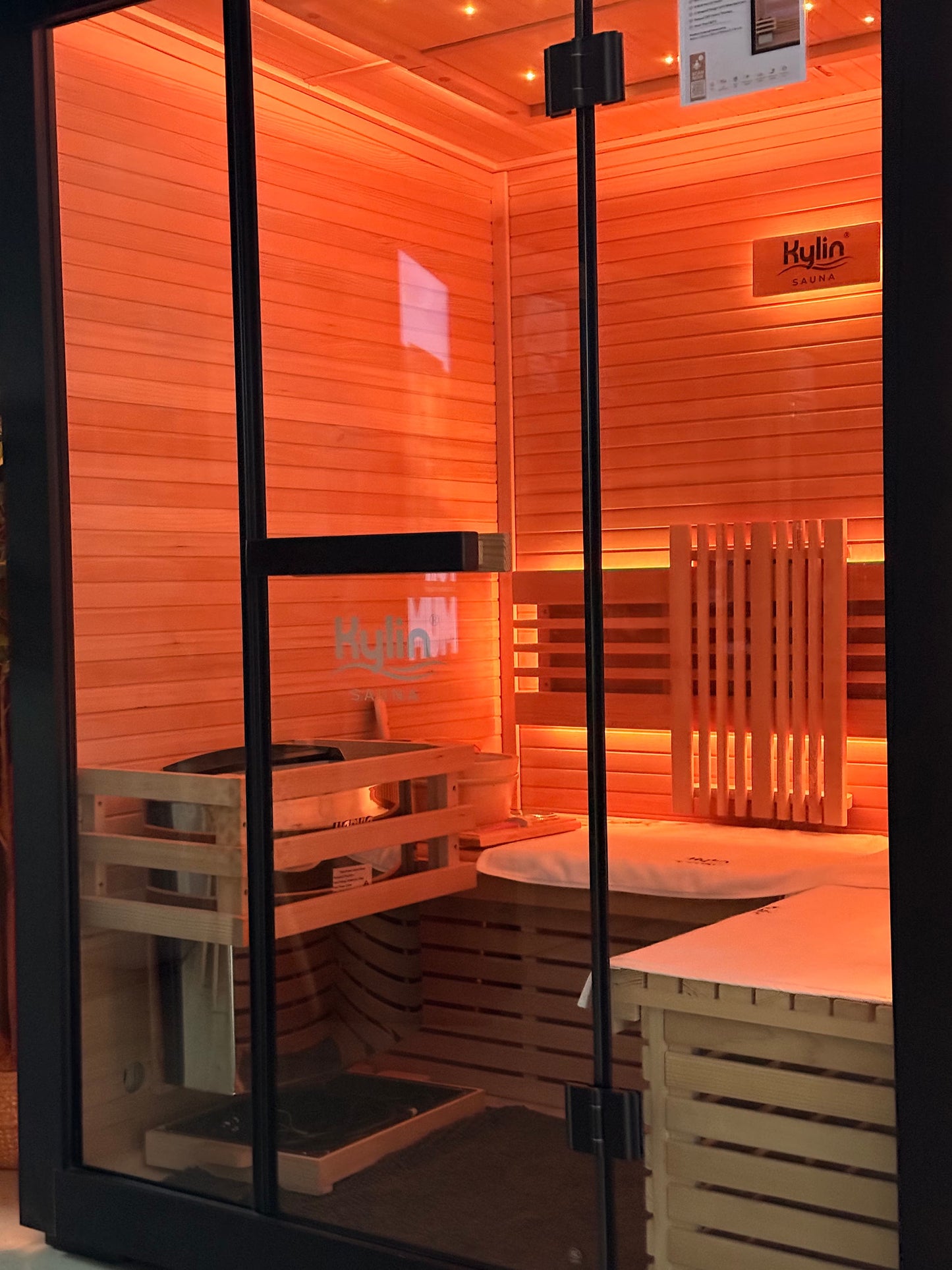 Kylin Outdoor Steam Sauna Room 2 Person LB301