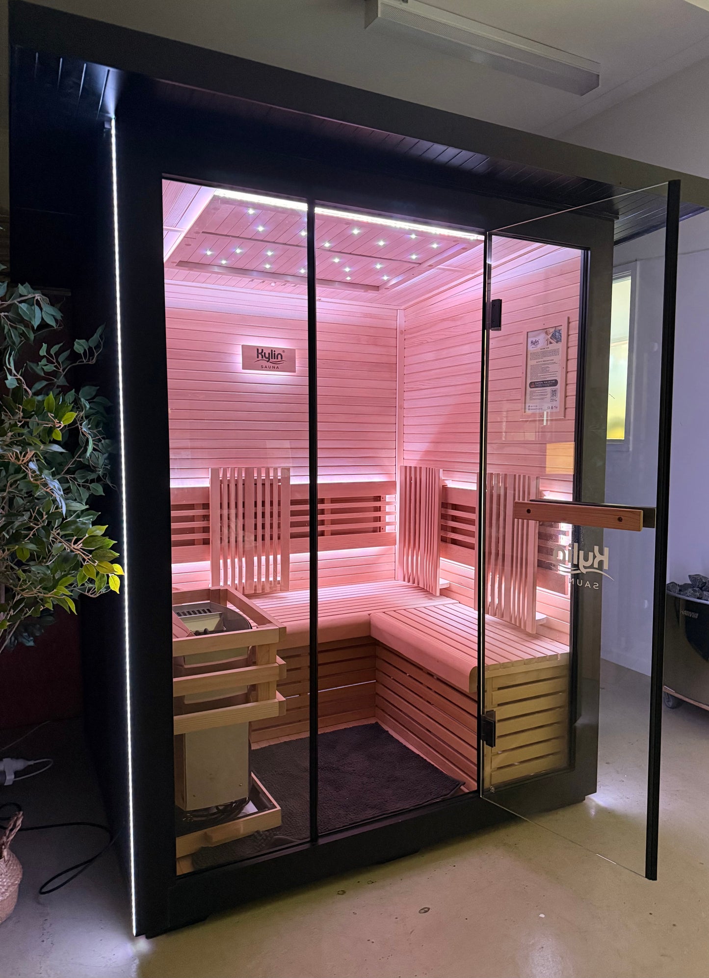 Kylin Outdoor Steam Sauna Room 2 Person LB301