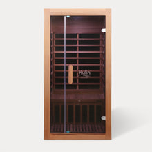 Kylin Low EMF Premium Cedar Infrared Sauna Room 1 Person H6104 (Floor Heater included)