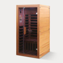 Kylin Low EMF Premium Cedar Infrared Sauna Room 1 Person H6104 (Floor Heater included)