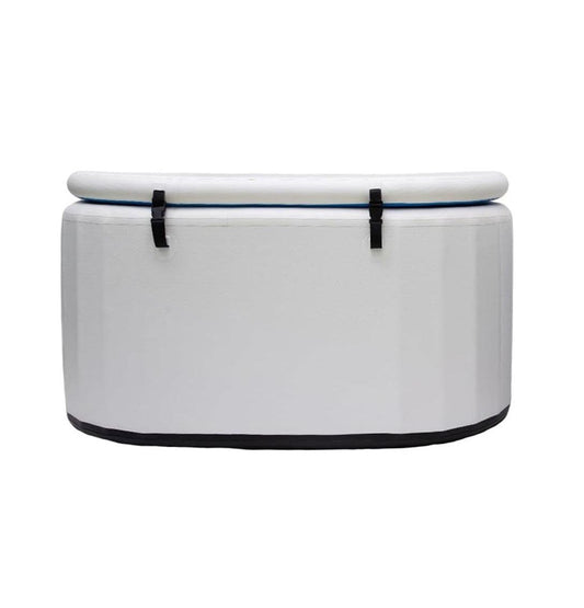 Kylin Portable Oval Ice Bath Tub 265L - White