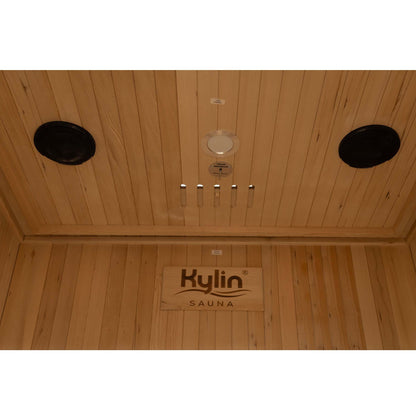 Kylin Low EMF Carbon Infrared Sauna Room 3 Person QD-D3