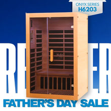 Kylin Low EMF Carbon Infrared Sauna Room 2 Person H6203 (Floor Heater included)