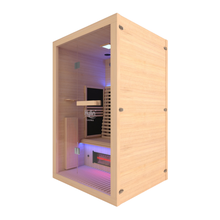 Kylin Hemlock Carbon Full Spectrum Infrared Sauna Room 2 Person Low EMF L9201-H