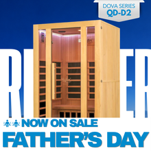 Kylin Low EMF Carbon Infrared Sauna Room 2 Person QD-D2