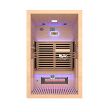 Kylin Hemlock Carbon Full Spectrum Infrared Sauna Room 2 Person Low EMF L9201-H