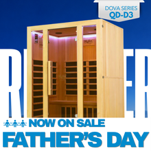Kylin Low EMF Carbon Infrared Sauna Room 3 Person QD-D3