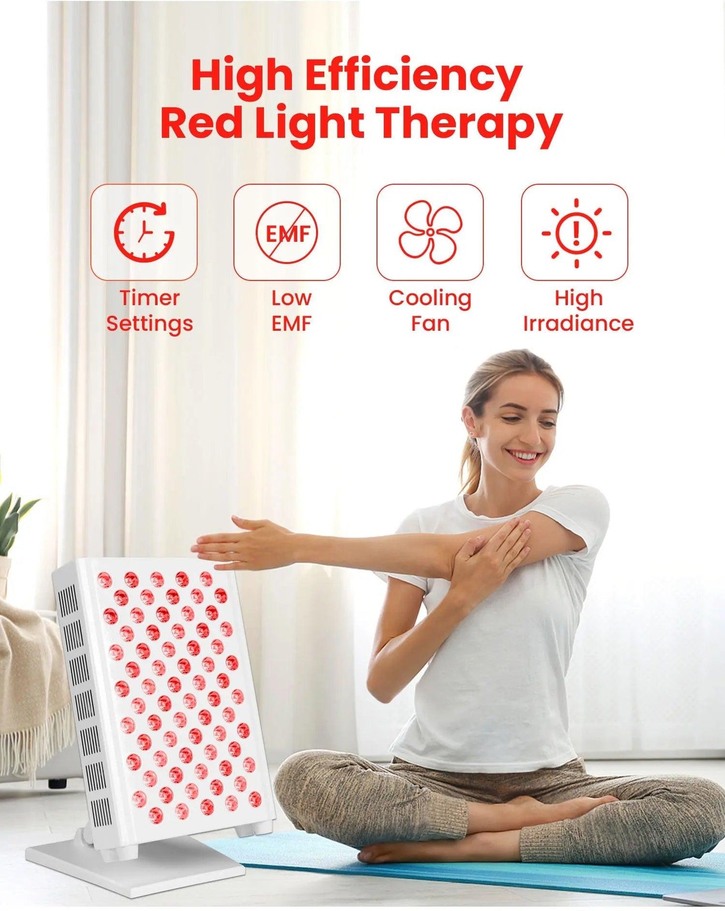 Kylin Red Light Therapy Panel K100 PRO