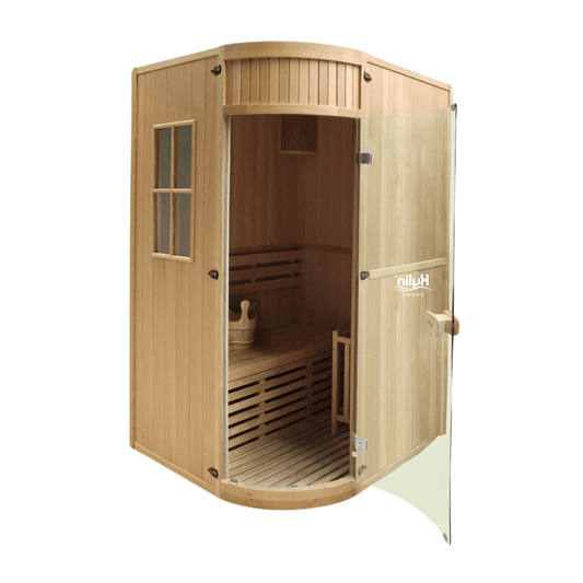 Kylin Traditional Indoor Steam Sauna Room 1 Person NYS-1112