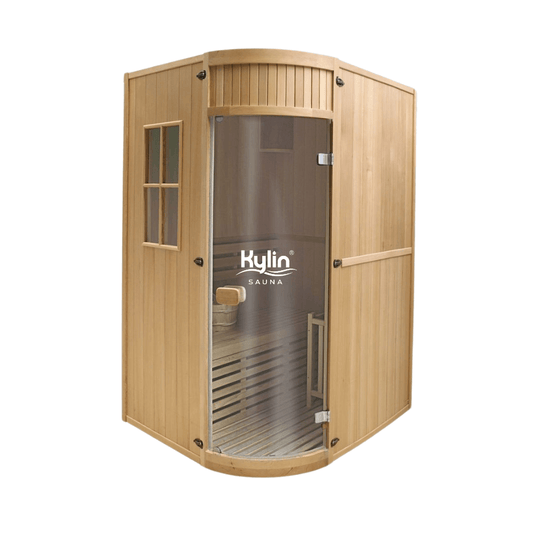 Kylin Traditional Indoor Steam Sauna Room 1 Person NYS-1112