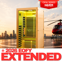 Kylin Low EMF Carbon Infrared Sauna Room 1 Person H6101 (HL-200K)