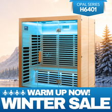Kylin Low EMF Carbon Infrared Sauna Room 4 Person H6401 (HL-500K)