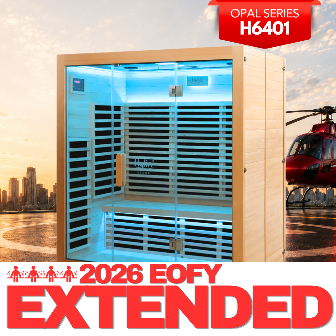 Kylin Low EMF Carbon Infrared Sauna Room 4 Person H6401 (HL-500K)
