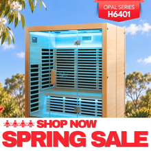 Kylin Low EMF Carbon Infrared Sauna Room 4 Person H6401 (HL-500K)