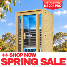 Kylin Superior Ultra Low EMF Carbon Far Infrared Sauna 2 people - K8204 PRO