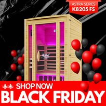 Kylin ASTRA PRO Full Spectrum Low EMF Carbon Far Infrared Sauna 2 people - K8205 FS