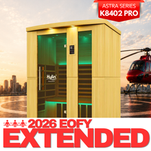 Kylin Superior Ultra Low EMF Carbon Far Infrared Sauna 3 person - K8402 PRO