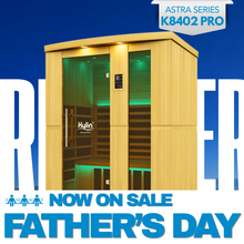 Kylin Superior Ultra Low EMF Carbon Far Infrared Sauna 3 person - K8402 PRO
