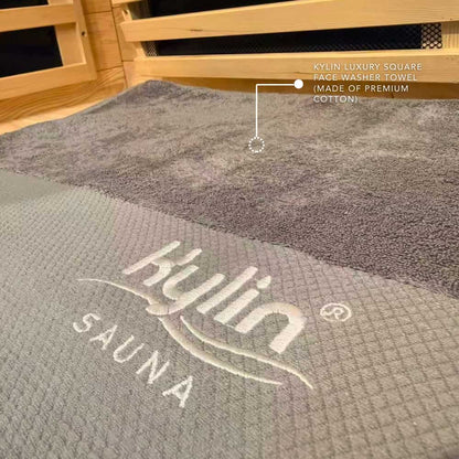 Kylin Luxury Cotton Bath Shower Towel 140*70cm (Grey)