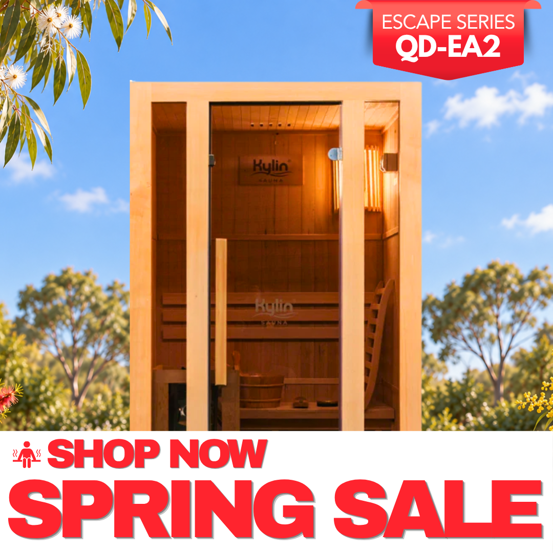 Kylin Traditional Indoor Steam Sauna Room 1 Person QD-EA2